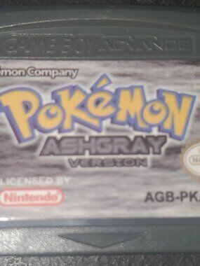 Pokemon AshGray GBA ROM Hack Video Game Custom Gameboy Advance English Spanish